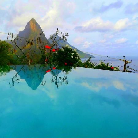 Moringa Villa Studio 1 Soufriere Bagian luar foto